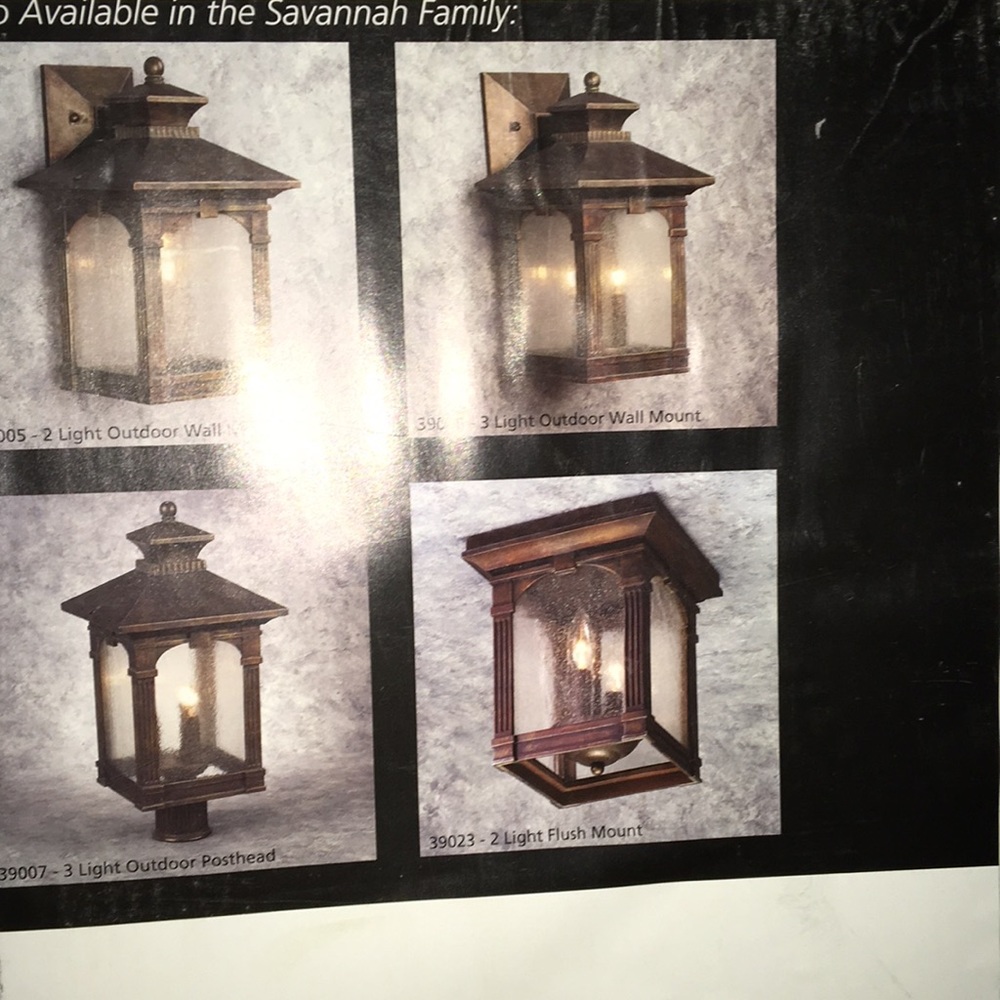 Savannah outdoor hanging pendant